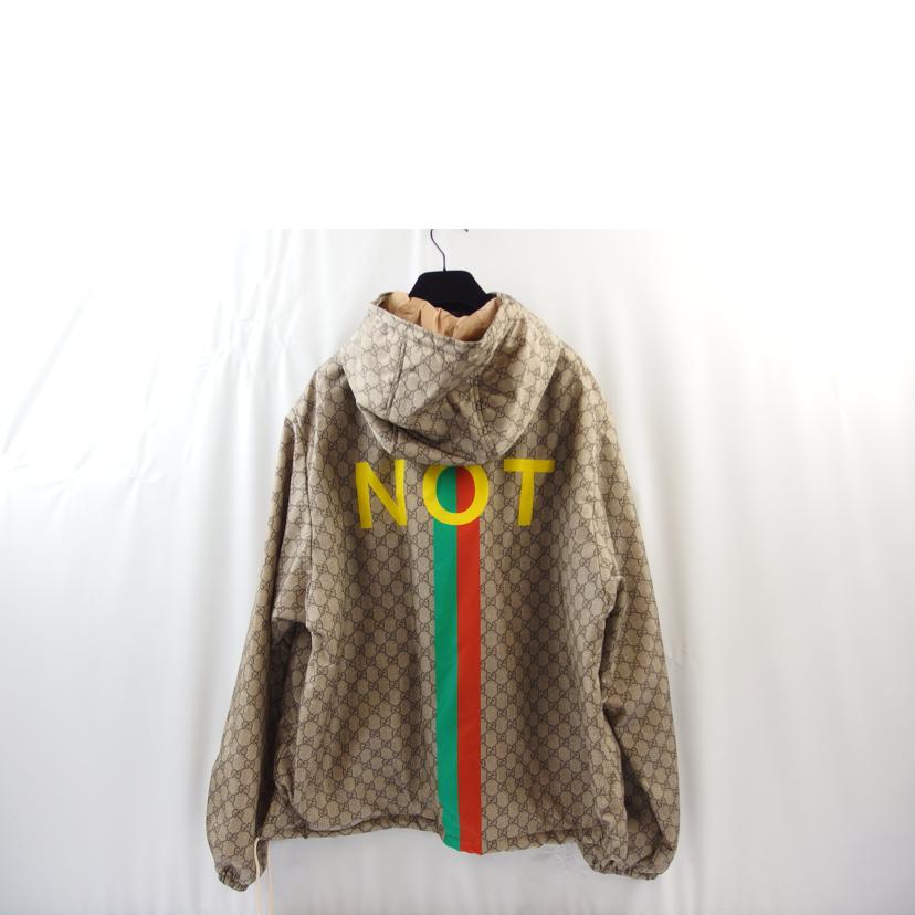 GUCCI グッチ/フェイクノットプリントGGナイロンジャケット/サイズ48/636391//SAランク/83