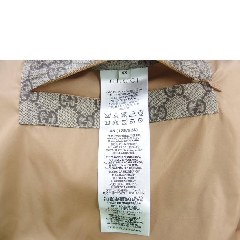 GUCCI グッチ/フェイクノットプリントGGナイロンジャケット/サイズ48/636391//SAランク/83