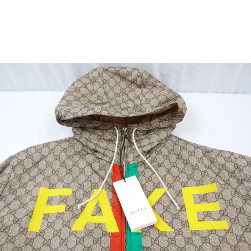 GUCCI グッチ/フェイクノットプリントGGナイロンジャケット/サイズ48/636391//SAランク/83
