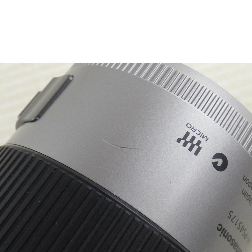 Panasonic パナソニック/カメラレンズLUMIX F4‐5.6 45-175㎜/H-PS45175//Bランク/64