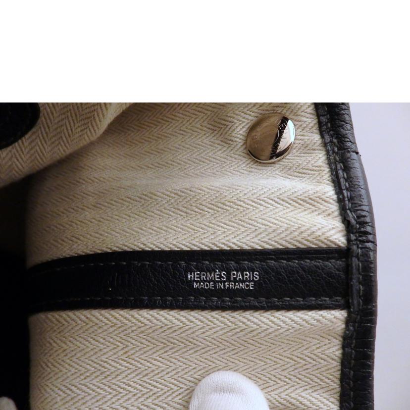 HERMES HERMES/ガーデンパーティ/ネゴンダ(当社見立)/ブルーインディゴ//J □L/Bランク/95