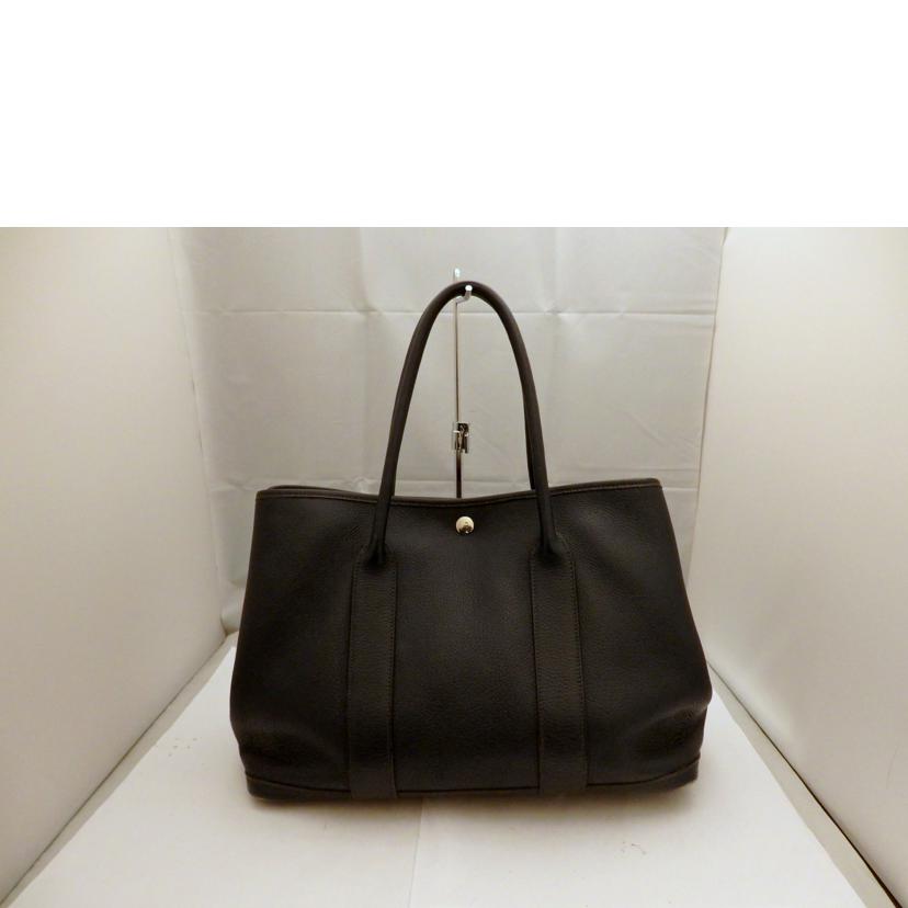 HERMES HERMES/ガーデンパーティ/ネゴンダ(当社見立)/ブルーインディゴ//J □L/Bランク/95