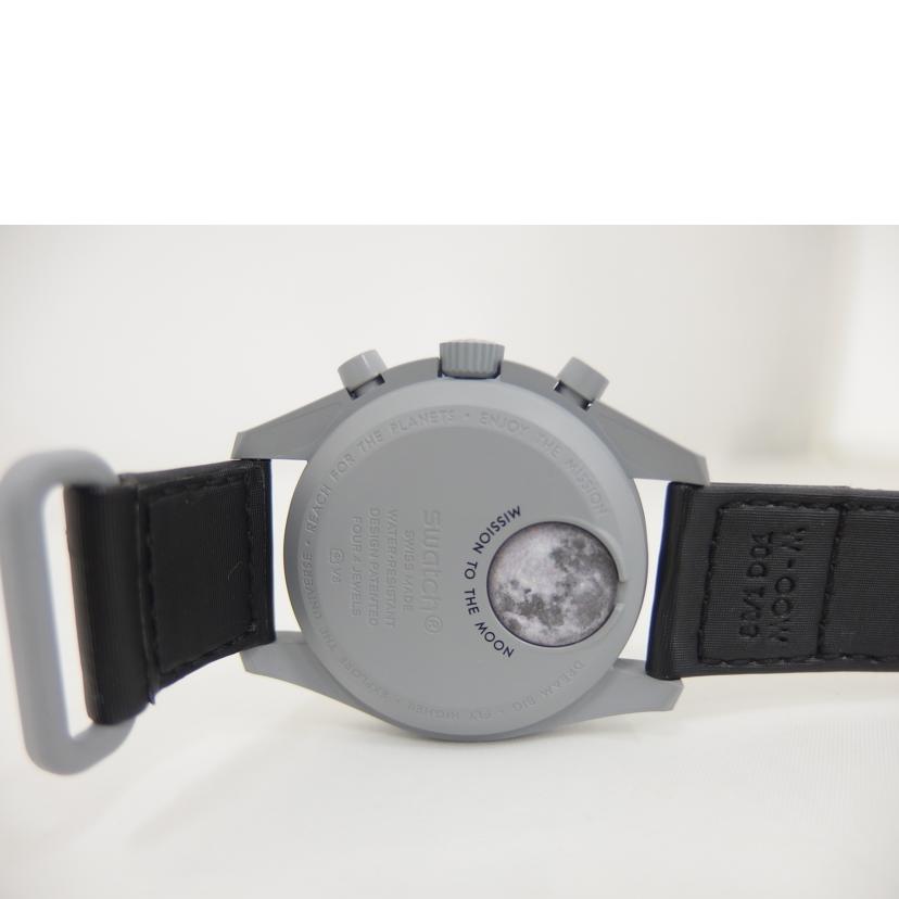 OMEGA×swatch/Mission_to_the_moon/クォーツ/SO33M100//SAランク/82