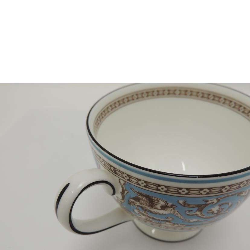 ウェッジウッド/ウェッジウッド フロレンティーンターコイズ カップ&ソーサー//SAランク/69