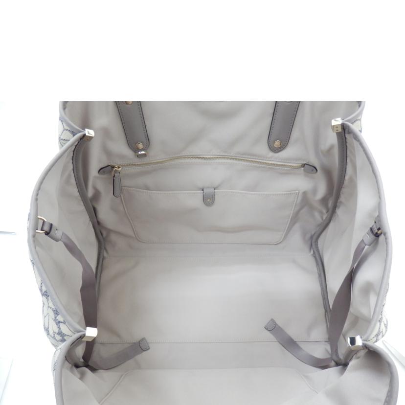 Kate Spade Kate spade/スペードフラワージャガードストライプエブリシングラージトートバッグ/PXRUB272//ABランク/88