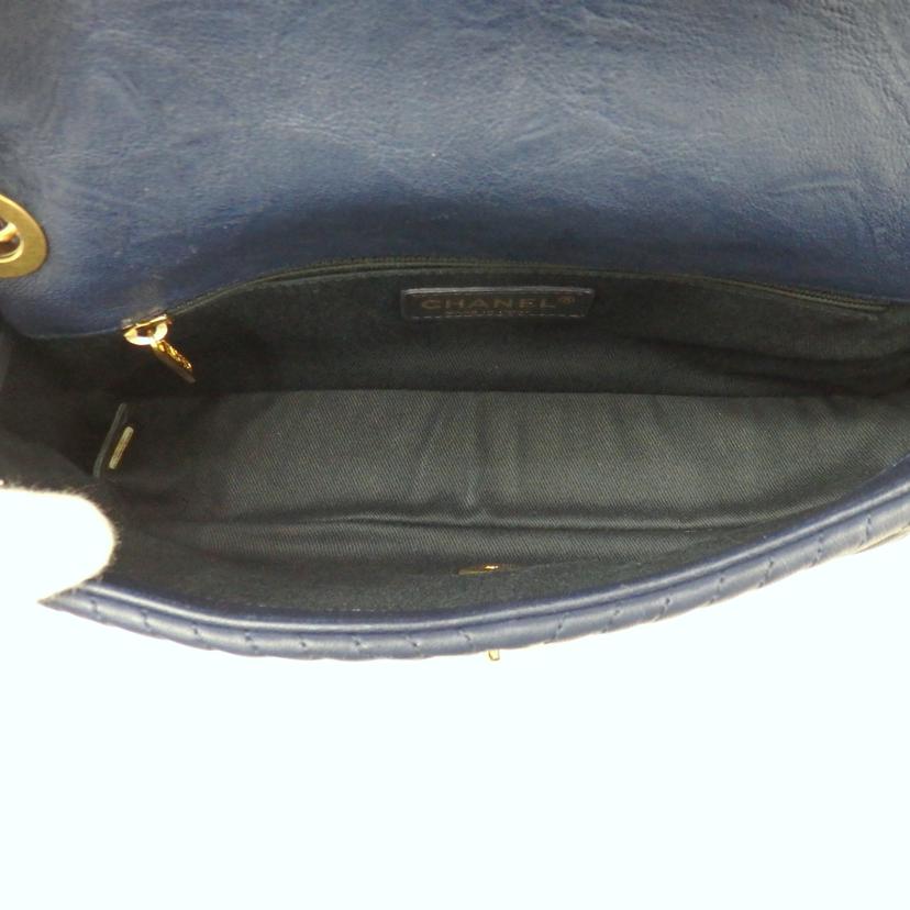 CHANEL シャネル/Vステッチチェーンショルダー //21887896/Bランク/77