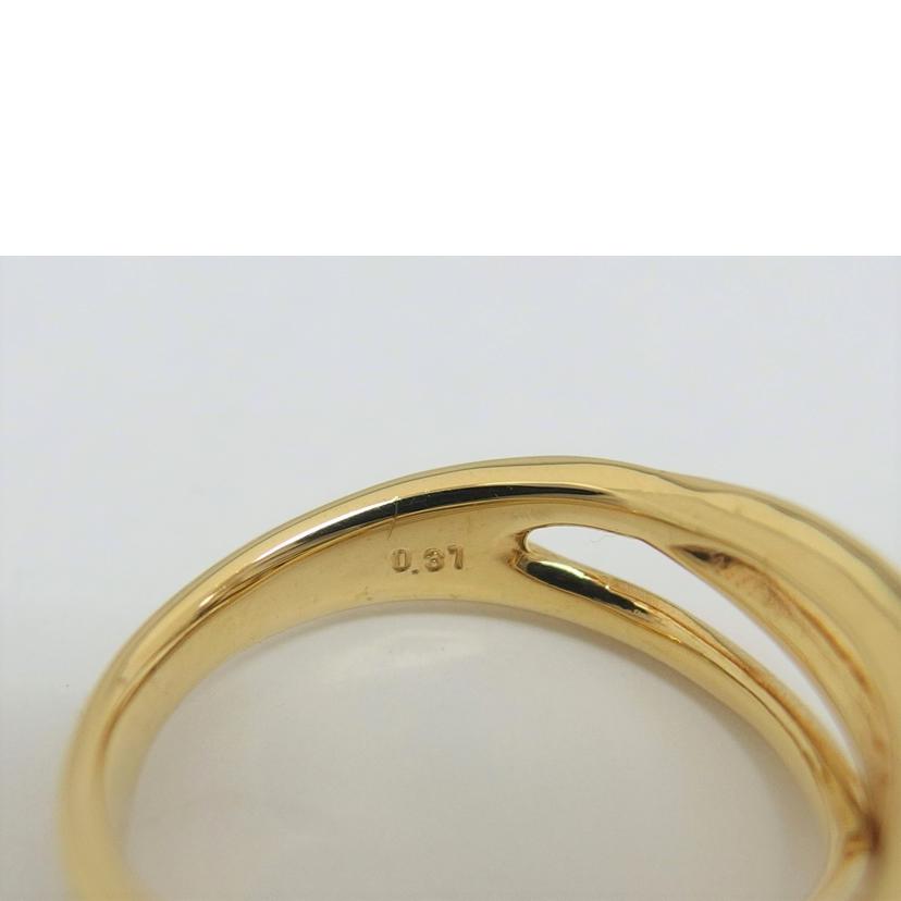K18/K18ダイヤデザインリング#12/5.2g//D0.31ct/Aランク/04