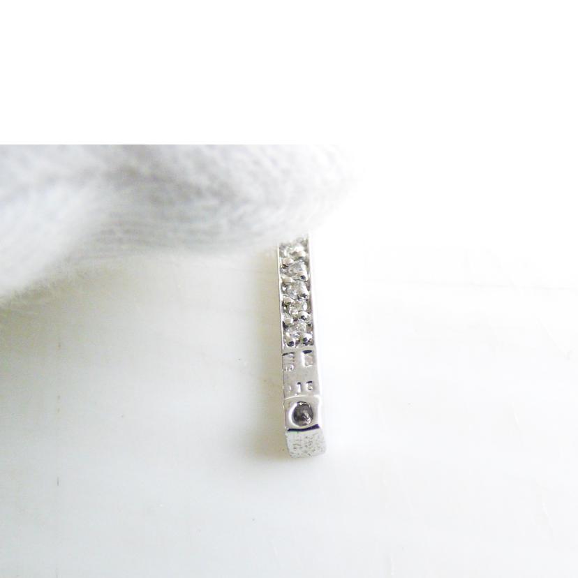 K18WGダイヤピアス0.30//ABランク/64
