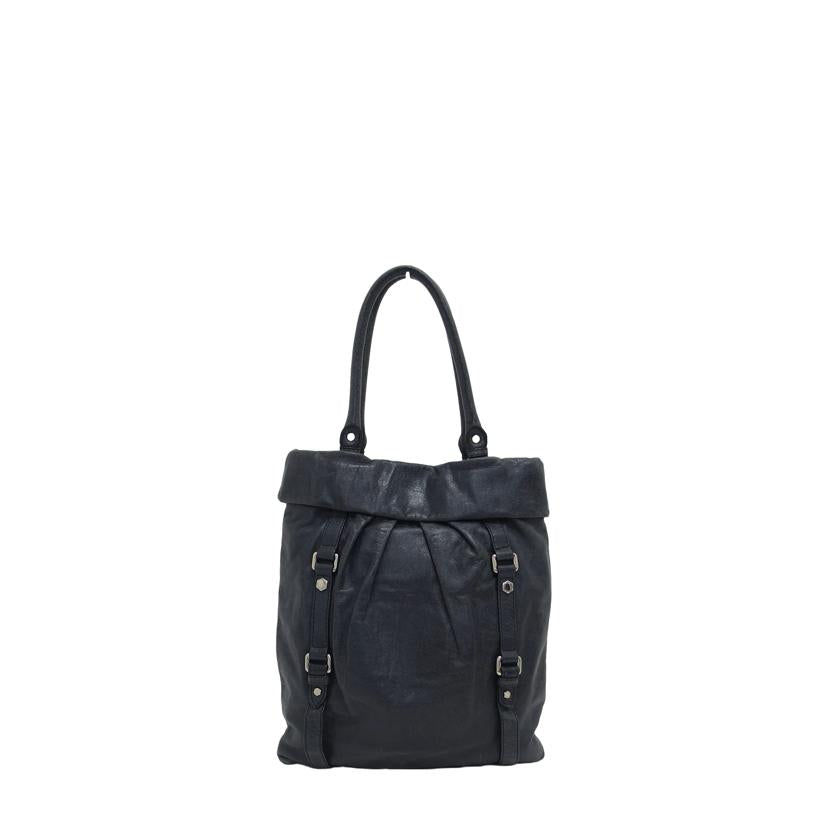 MARC BY MARC JACOBS マーク バイ マーク ジェイコブス/レザートートバッグ/グレー//Bランク/04