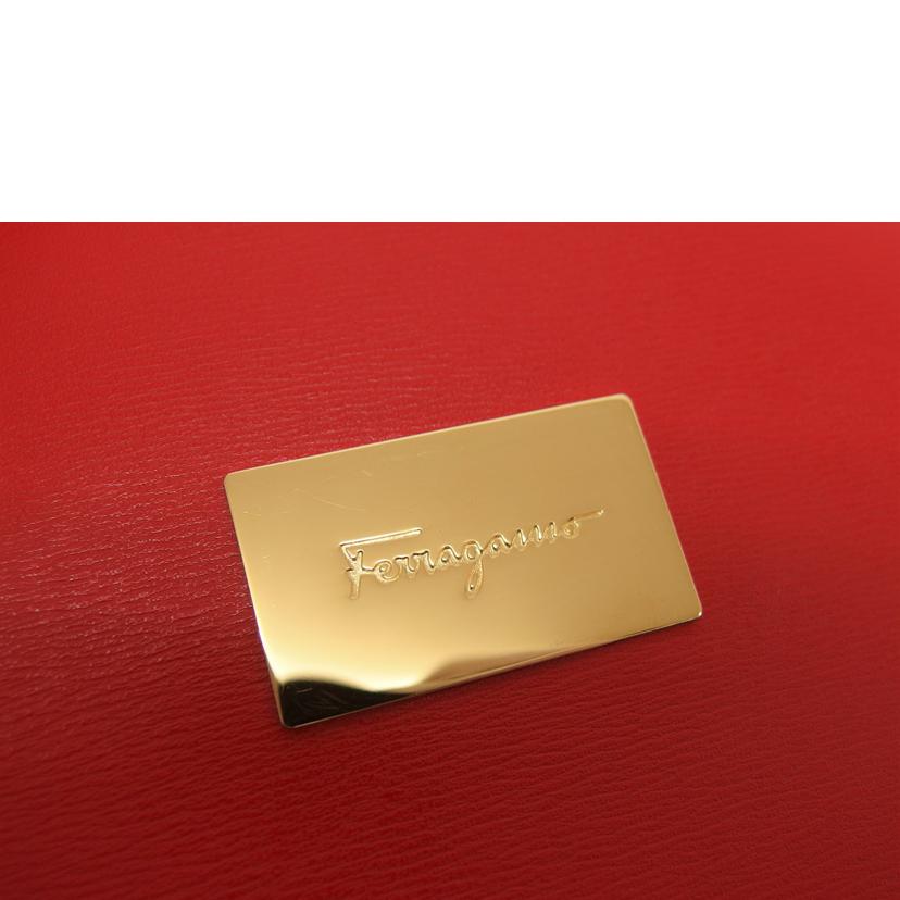 Ferragamo フェラガモ/レザートートバッグ/レッド//AB-21 0005/Aランク/04