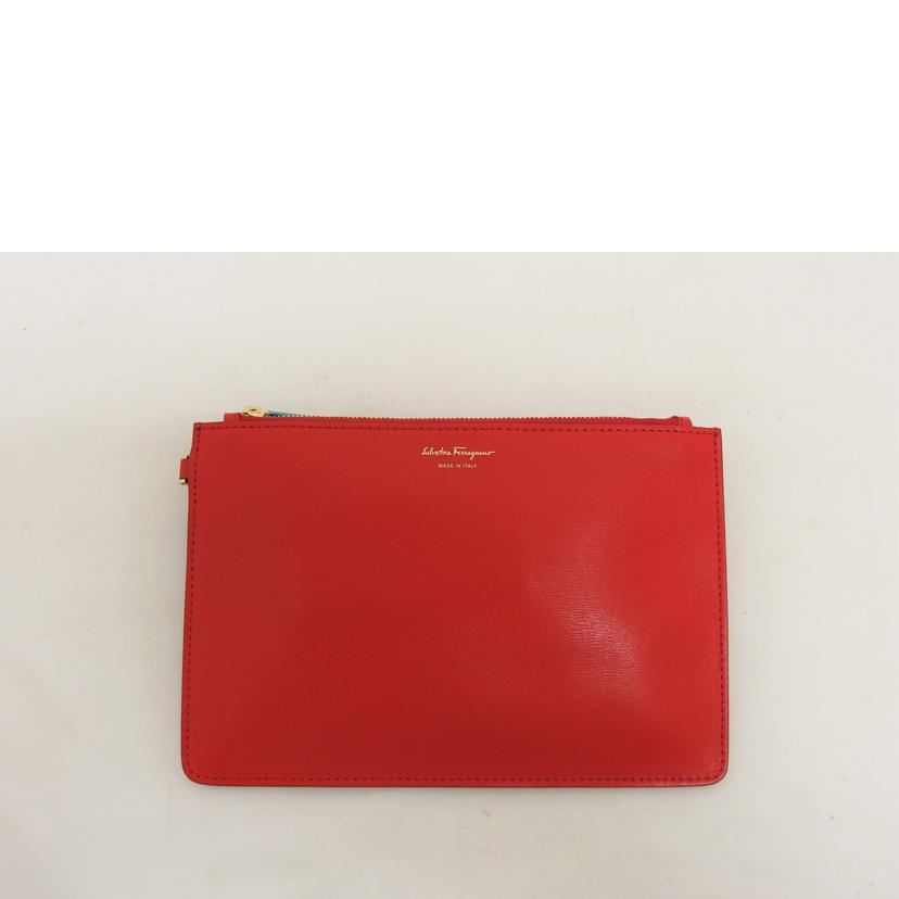 Ferragamo フェラガモ/レザートートバッグ/レッド//AB-21 0005/Aランク/04