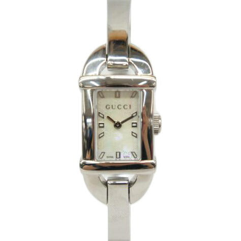 GUCCI グッチ/シェル文字盤バングルウォッチ/クォーツ/6800L//14162653/Bランク/05