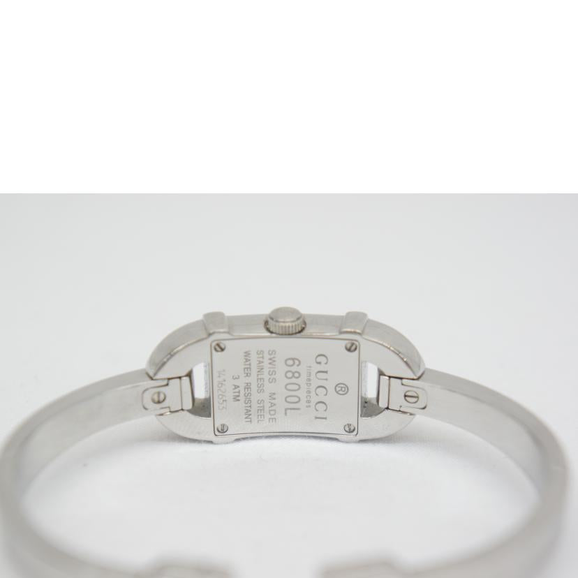 GUCCI グッチ/シェル文字盤バングルウォッチ/クォーツ/6800L//14162653/Bランク/05