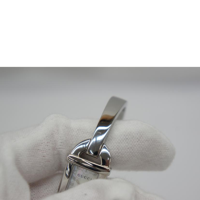 GUCCI グッチ/シェル文字盤バングルウォッチ/クォーツ/6800L//14162653/Bランク/05