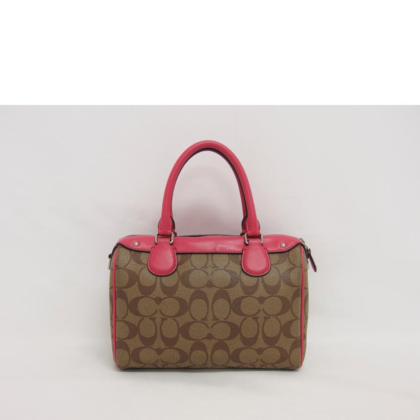 COACH コーチ ハンドバッグ シグネチャー /ミニベネットサッチェル/2WAYショルダーバッグ/F58312//J17**/ABランク/04