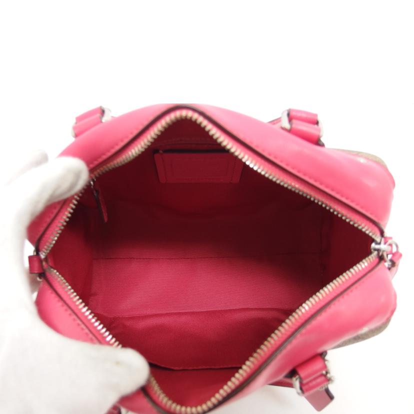 COACH コーチ ハンドバッグ シグネチャー /ミニベネットサッチェル/2WAYショルダーバッグ/F58312//J17**/ABランク/04