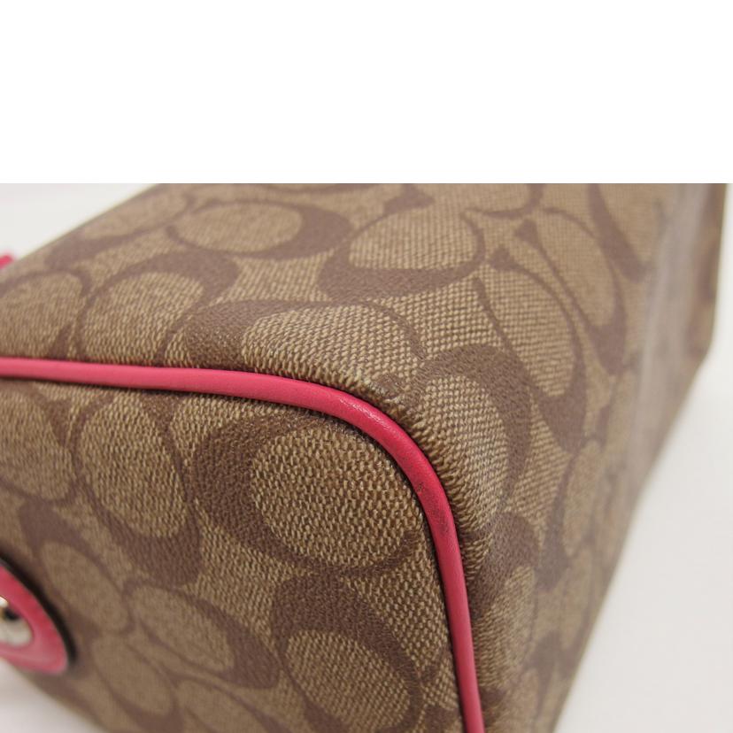 COACH コーチ ハンドバッグ シグネチャー /ミニベネットサッチェル/2WAYショルダーバッグ/F58312//J17**/ABランク/04