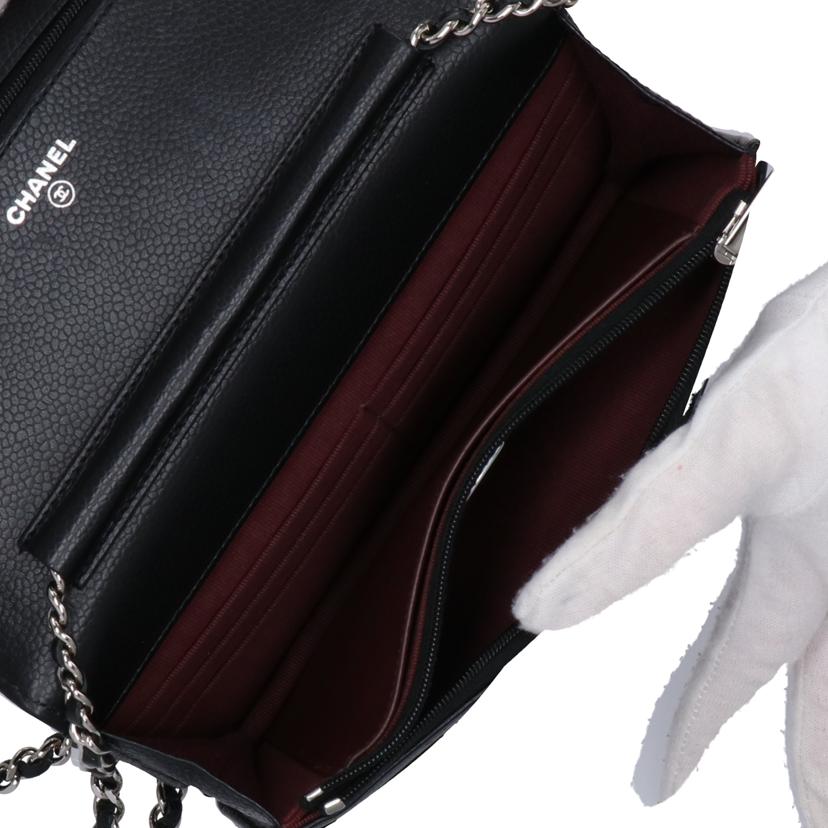 CHANEL シャネル/マトラッセチェ-ンウオレット/キャビアスキン/AP0250//J07*****/ABランク/62