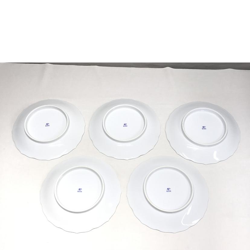 香蘭社 香蘭社/オーキッドレース ケーキ皿 19.5cm 5枚セット//Aランク/51