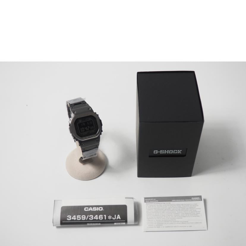 CASIO カシオ/G-SHOCK/フルメタル/電波ソーラー/GMW-B5000MB-1JF//SAランク/79