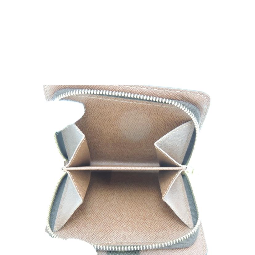 LOUIS VUITTON ルイヴィトン ビトン 二つ折り財布 ブラウン レディース メンズ/コンパクトジップ/モノグラム/M61667//CA1***/Bランク/69