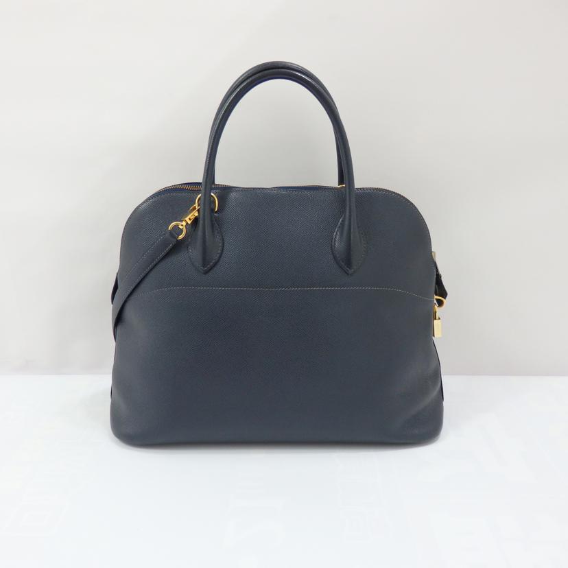 HERMES エルメス/ボリード37//〇W/Bランク/77