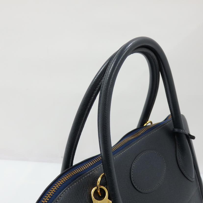 HERMES エルメス/ボリード37//〇W/Bランク/77