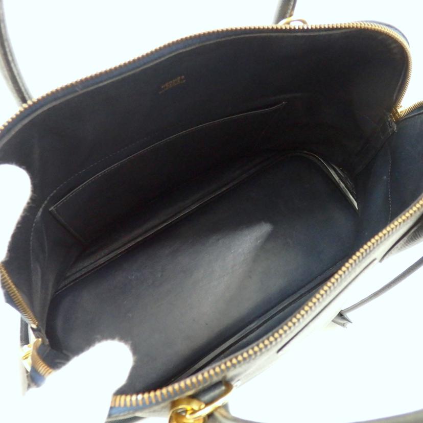 HERMES エルメス/ボリード37//〇W/Bランク/77