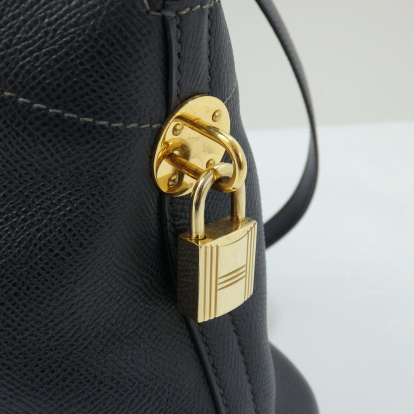 HERMES エルメス/ボリード37//〇W/Bランク/77