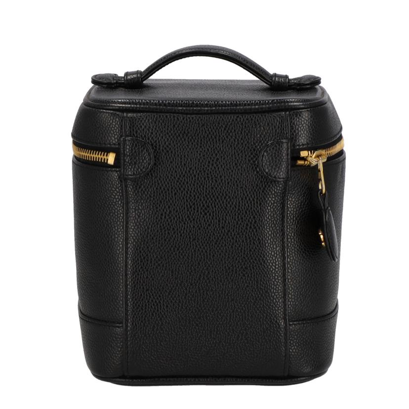 CHANEL シャネル/バニティ キャビアスキン/ブラック//541****/ABランク/01