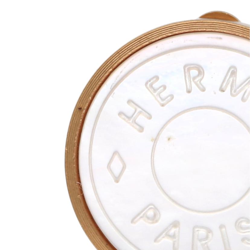 HERMES エルメス/セリエ/イヤリング/ホワイトシェル//ABランク/75