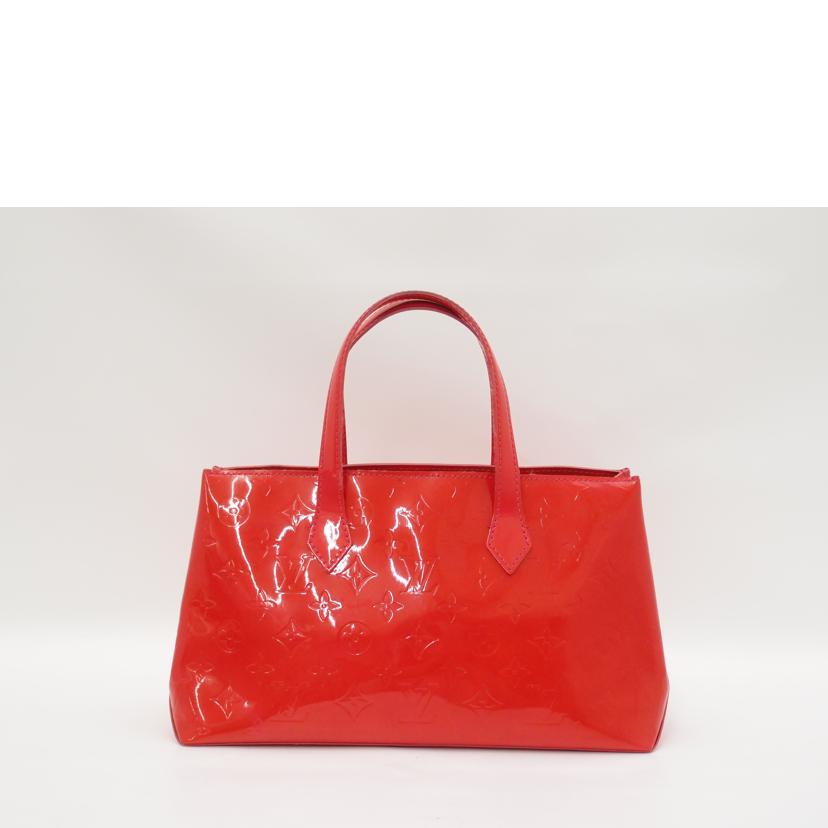 LOUIS VUITTON ルイ・ヴィトン ハンドバッグ 手提げ エナメル レディース/ウィルシャーPM/ヴェルニ/ローズポップ/M93643//MI1099/ABランク/69