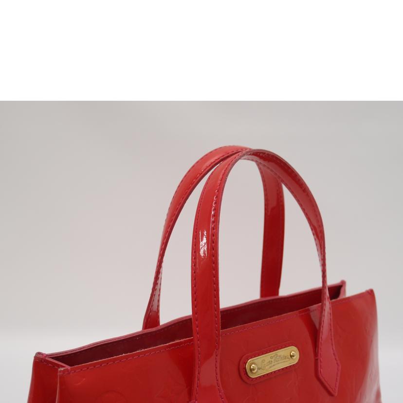 LOUIS VUITTON ルイ・ヴィトン ハンドバッグ 手提げ エナメル レディース/ウィルシャーPM/ヴェルニ/ローズポップ/M93643//MI1099/ABランク/69
