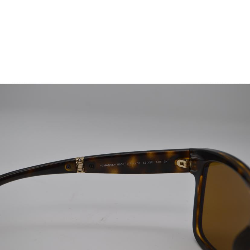 CHANEL シャネル/ココマークサイドグラデーションコンンパクトサングラス/6053//C714/53 53□22 140/ABランク/89