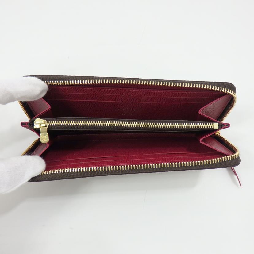 LV ルイヴィトン/ポルトフォイユ・クレマンス/モノグラム/フューシャ/M60742//IC/Aランク/77