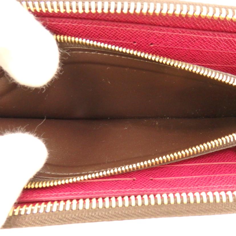 LV ルイヴィトン/ポルトフォイユ・クレマンス/モノグラム/フューシャ/M60742//IC/Aランク/77