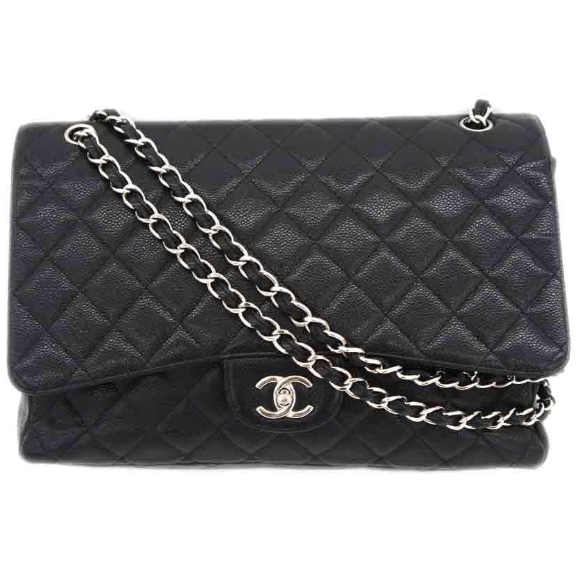 CHANEL シャネル/キャビアスキンデカマトラッセ30/シルバー金具/A28600//141*****/ABランク/75