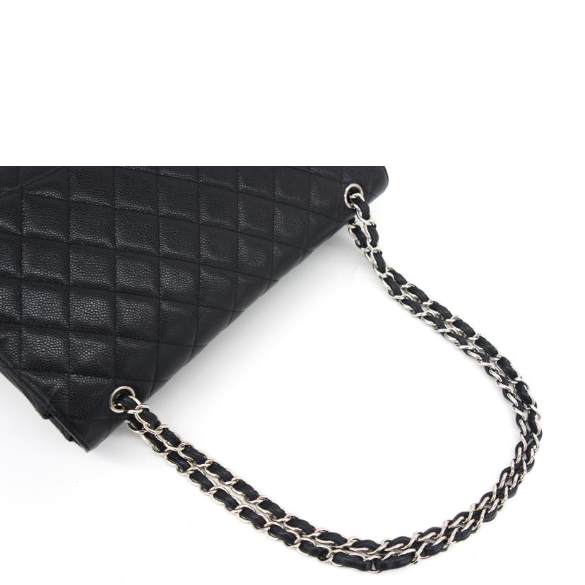 CHANEL シャネル/キャビアスキンデカマトラッセ30/シルバー金具/A28600//141*****/ABランク/75
