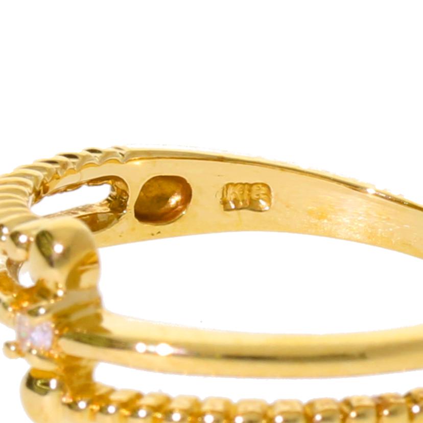 K18/K18ダイヤリング0.02/#10.5/2.8//0.02/Aランク/75