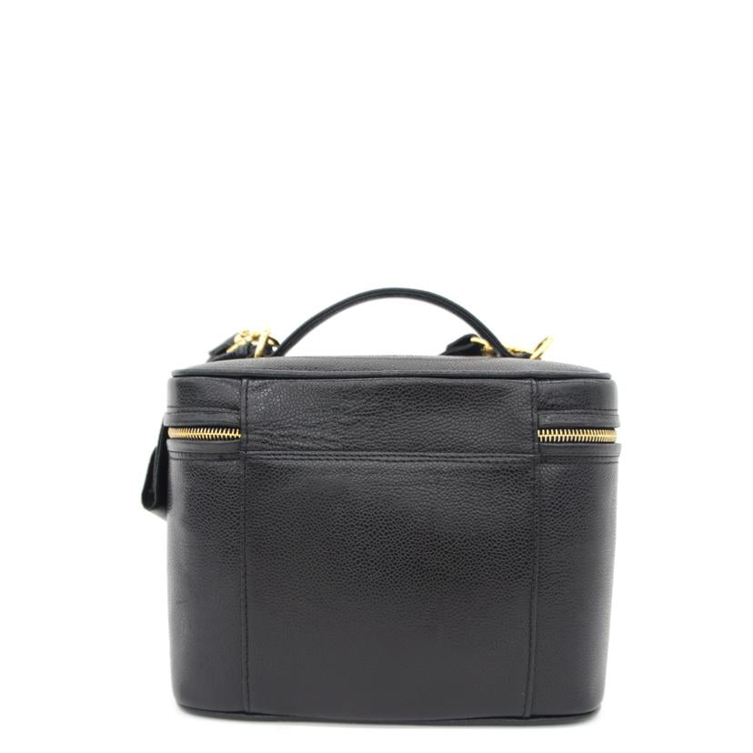 CHANEL シャネル/キャビアスキンココマークバニティ2WAYバック//405****/ABランク/75