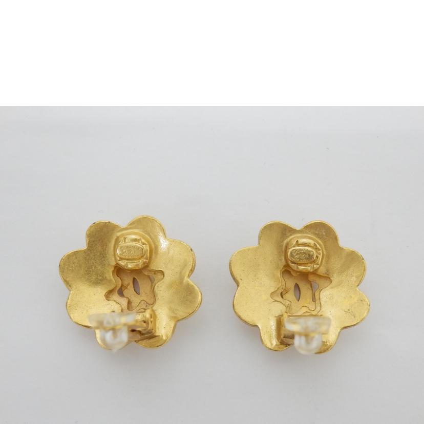 CHANEL シャネル/ココマークカメリアイヤリング//96/P/ABランク/88