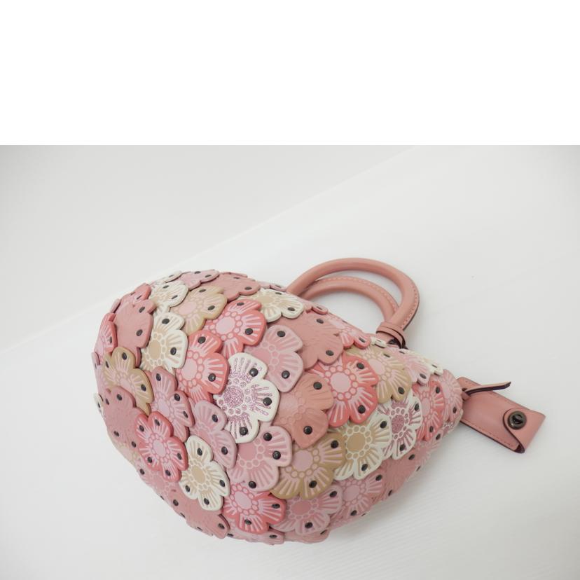 COACH コーチ/ティーローズバスケットハンドバッグ/67702//L1880/Bランク/88