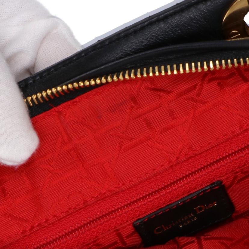 Dior ディオール/レディーディオール/カナージュ2WAYレザートート//ABランク/75