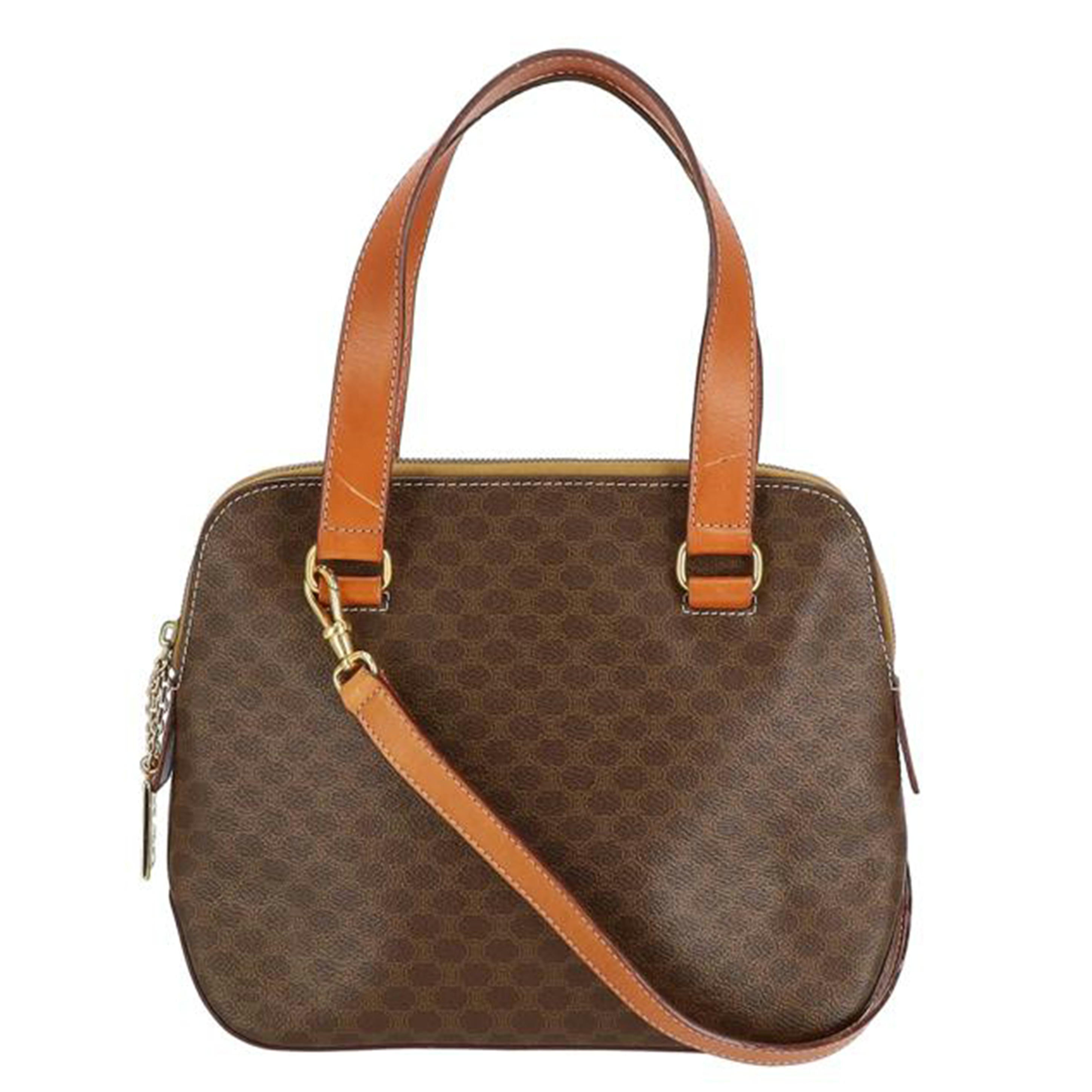 CELINE セリーヌ/マカダム柄ハンドバッグ//Bランク/09