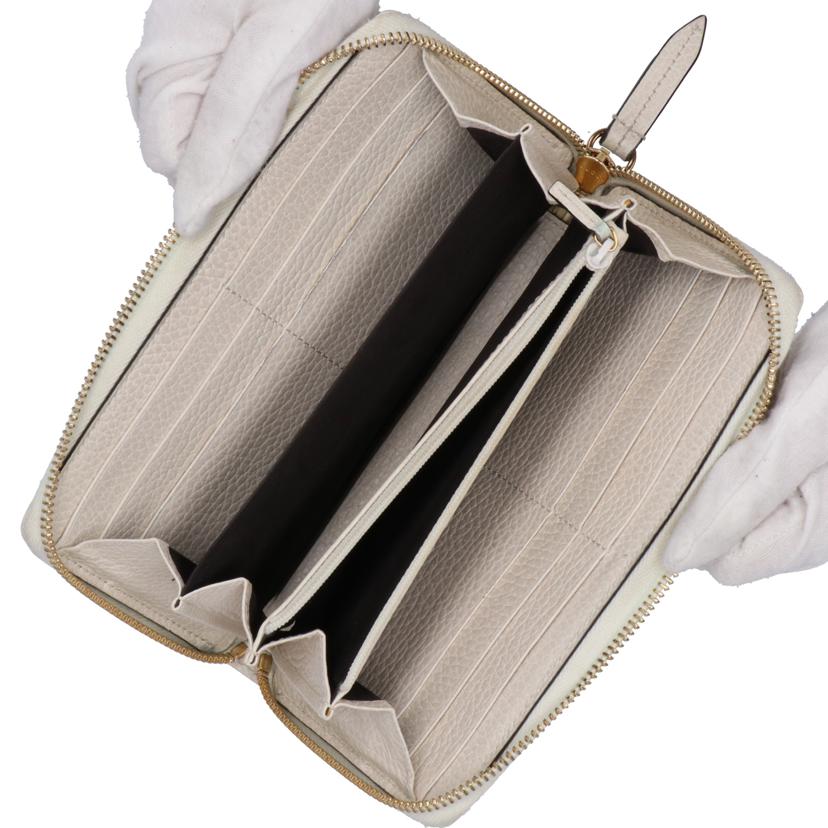 GUCCI グッチ/GGマーモントラウンドファスナー財布/456117//496***/Bランク/09