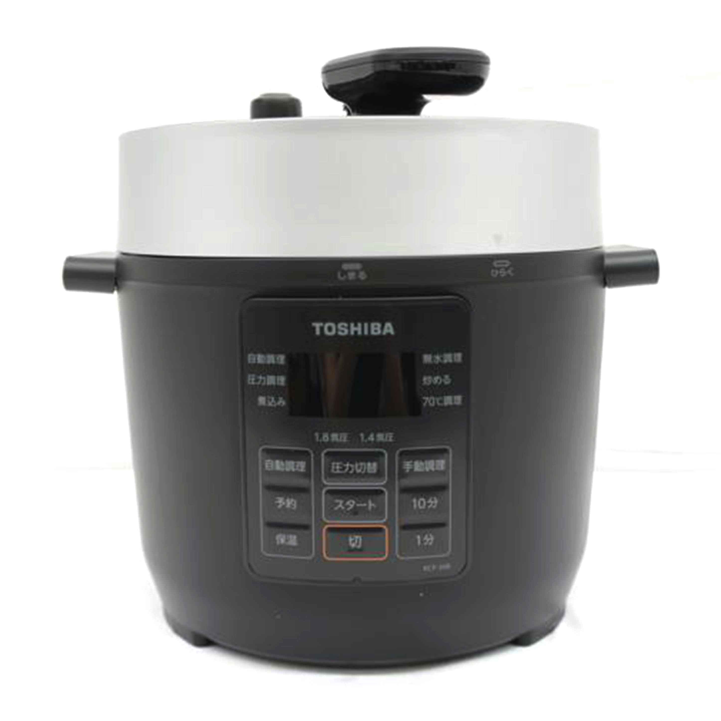 TOSHIBA 東芝/電気圧力鍋/RCP-30R(K)//2423121/SAランク/05