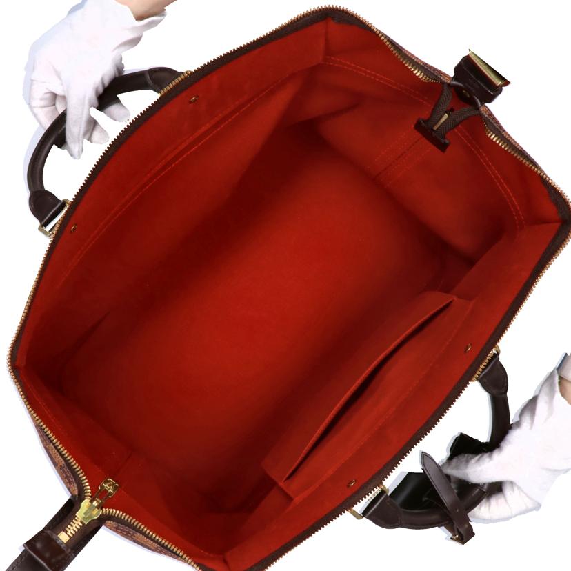 LOUIS VUITTON ルイヴィトン ルイ・ヴィトン ビトン ダミエ・エベヌ 市松模様 ブラウン 茶 トラベルバッグ ボストンバッグ ショルダーバッグ ハンドバッグ トートバッグ ブラウン メンズ レディース 定番 人気 LV 斜め掛け 肩がけ/グリモ/ダミエ/エベヌ/N41160//SP1***/ABランク/78