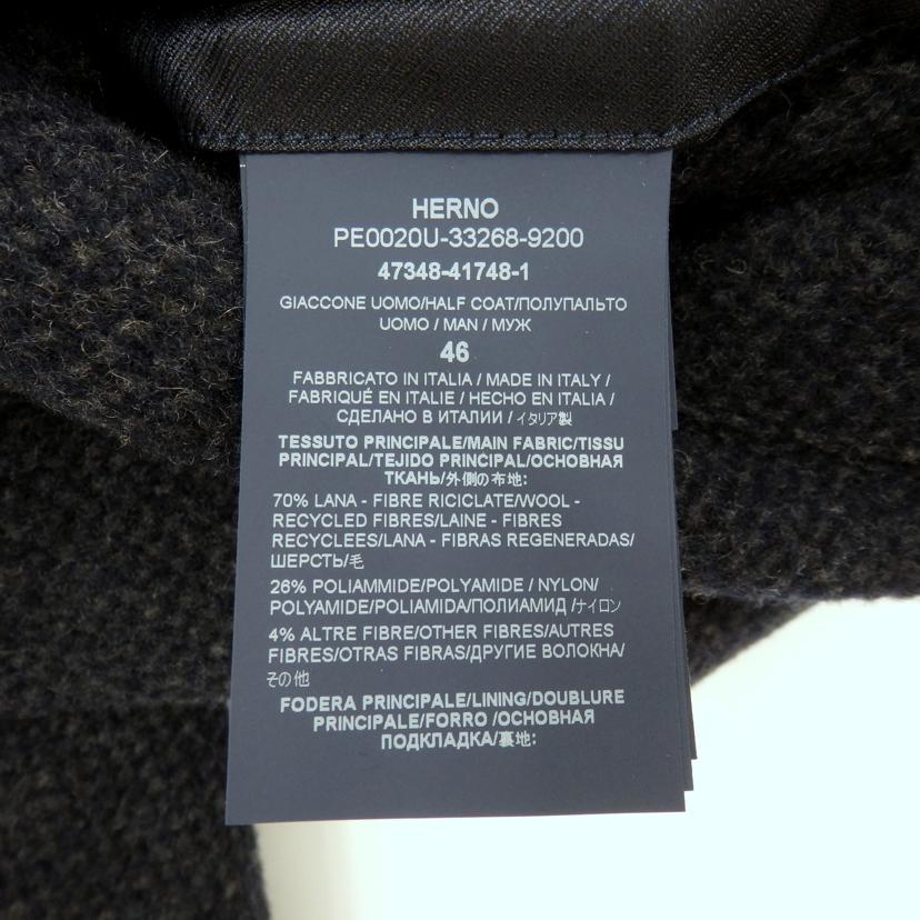 HERNOGlobe ヘルノグローブ/ダブルブレストショートコート/PE0020U//Aランク/77
