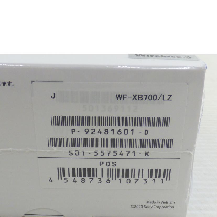 SONY ソニー/ワイヤレスイヤホン/WF-XB700/WF-XB700//SAランク/64