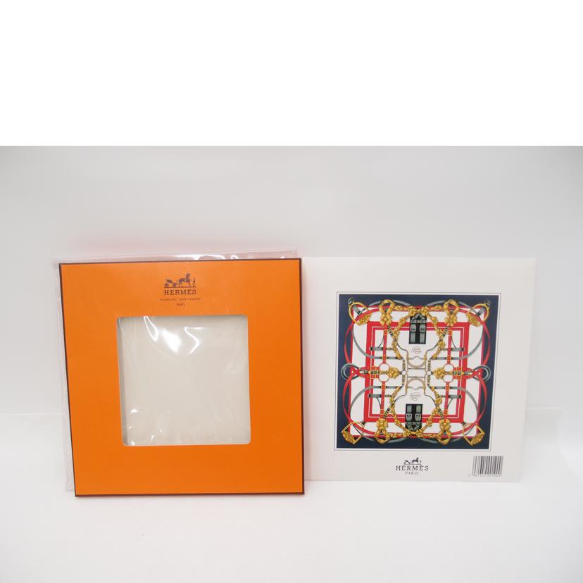 HERMES エルメス 大判 スカーフ シルク レディース 紺 プレゼント/カレ90/GrandManege大調教術/ネイビー//Sランク/69